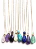 Edelsteen van roestvrij staal Natuurlijke helende stenen Etherische olie Parfumflesje Hanger Ketting Chakra Kristal Kwarts Parfumflesje7259370