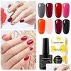 Żel paznokci Lagunamoon 2PCS Zestaw Pure Color UV Półprzepustny hybrydowy lakier lakier vernis lakierki lakiery gelpolish 8 ml upuszczanie dostawy lekarza otx5H