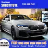 BMW G30 G38 525i 530i M5 LED 헤드 라이트 어셈블리 18-22 자동차 액세서리 스 트리머 회전 신호 표시기