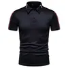 Polos para hombre HDDHDHH, camiseta de manga corta con solapa ajustada con estampado de marca, camisetas Polo para hombre, verano