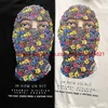 Men's T-Shirts IH NOM UH NIT Paris Mask Rose Print T-Shirt Men Women High Quality Hip Hop Oversize Casual T Shirt T240218