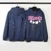 Hoodies للسيدات Streetwear Stars Letter Foam Fleece Hoodie للرجال والنساء pullover فضفاضة سميكة سميكة من النوع الثقيل ذات الحجم الكبير