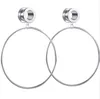 Roestvrij stalen vleestunnels Double Flared Dangle Ear Brancard Plug Earrng meters expanders Lichaamssieraden Piercing roestvrij oor 4539710