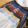 Pantalones cortos para hombre, pantalones cortos de lino y algodón para correr, ropa deportiva sólida para Fitness, culturismo, pantalones cortos deportivos para hombre, entrenamiento de gimnasia, playa para hombre