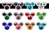 60 teile/los 8mm Farben Birthstone maus Dia-charme Fit für 8MM armband armband Haustier Halsbänder DIY Zubehör2290748