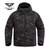 Hunting Jackets M65 Tactical Camouflage Heat Reflective Cotton Clothing Winter Warm And Abrasion Resistant Outdoor Polarized Cold Weather