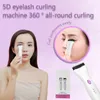 Snabb värme Curling Electric Eyelash Curler Electric Heated Eye Lashes Eyelash ympning Långvarig makeupverktyg