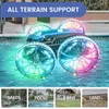 Sinovan Anfibio Barca Telecomandata 4WD Gesto RC Auto con Luci a LED Impermeabile Acrobazia Piscina Giocattoli per Bambini 240127