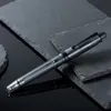Перьевая ручка Asvine V126 с вакуумным наполнением EF/F/M, перо, матовый серый акрил, подарочный набор для письма 240125