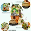 Blocks World Architecture Dwarf Hut Shoe House Ladder Garden Mini Blocks Bricks Building Toy For Adult Christmas Gift Home Decor