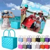 Borsa da spiaggia in gomma Borsa da spiaggia impermeabile resistente alla sabbia Borsa da viaggio portatile Borsa da viaggio impermeabile sportiva Scatola organizzativa di stoccaggioH24218