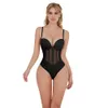 Women's Body Shaper Compression Bodysuit Backless Shapewear With Bra Corset Slimming Waist Under Dress Underwear 240122