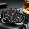 Cheetah Watch For Men Top Brand Business Casual Quartz Men's Wristwatch Waterproof Chronograph Rostfritt stål Wacthes Male 240125