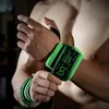 1Pair Weightlifting Wrist Wraps Support Brace for Powerlifting Strength Cross Training Bodybuilding Gym Workout Weight Lifting 240122