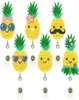 Bobine d'insigne d'ananas broches brodées rétractable tirer lanière d'identification porte-carte porte-clés broches fruits Clips4053826