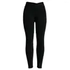 Tenues de yoga Mode Push Up Leggings Femmes Entraînement Slim Polyester V-Taille Jeggings Crayon Pantalon Jogging