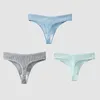 Women's Panties TrowBridge 3PCS/Set Cotton Female Thongs Lingerie Sexy Underwear Soft Cozy G-Strings Breathable Sport Underpants