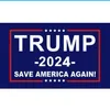 Trump 2024 Bannerflaggor Donald Trump Keep Make America Great Flag 6 Styles Trump Train Party Banner Flags DA599