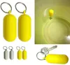 Swimming Drifting Beach Yellow Floating Keychain Swimming Essential Marine Sailing Boat Float Canal Portable Keychain gift9220181