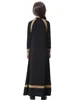 Roupas étnicas Macio Crianças Vestido Meninas Abaya Dubai Turquia Hijab Caftan Marocain Altamente Elástico Vestidos Longos Africanos para Crianças Roupas Vermelhas