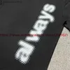 Men's T-Shirts Fuzzy Letter Printing Always Do What You Should Do T Shirt Men Women 1 1 High Quality ADWYSD Tees Top T-Shirt T240218