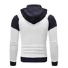 Autumn Winter Mens Jacket Slim Fit Hooded Zipper Male Solid Cotton Thick Warm Hoodies Coat Män Klädtoppar MWW166 240119