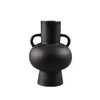 Vases Tabletop Ceramic High Quality Creative Minimalist Unique Home Decoration Black And Solid Exquisite