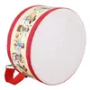 Tambour en bois pour enfants, Instrument de musique éducatif précoce, jouets pour bébés, battre la main, 240131