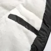 Vinterens kläder Ull Soft Vest Jackets ärmlös kappa Fashion Male Warm Waistcoat Fleece Vest Warm Waistcoat Outwear Men 240125