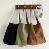 Evening Bags Faux Women Shoulder Large Capacity Scrub Leather Female Handbag Casual Big Totes Lady Shopping Bag Ladies Hand