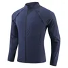 Vestes pour hommes Protection de la peau d'été Hommes Femmes Manteaux Zipper Sun Respirant Cool Mince Extérieur Plus Taille Casual 4XL