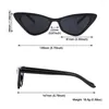 Солнцезащитные очки 2024, летние модные маленькие оправы «кошачий глаз» Gootrades UV400, поляризационные винтажные очки, солнцезащитные очки