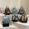 Sacs d'école 2024 Designer de luxe femmes sac à dos sacs à dos sac pour adolescentes sacs à main motif de fleur femme mode épaule