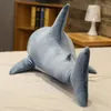 140cm gigante tubarão brinquedo de pelúcia recheado speelgoed animal leitura travesseiro para presentes de aniversário boneca presente para crianças 240130