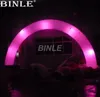 10mx5mH (33x16,5) Met blower groothandel Commerciële decoratieve ronde LED opblaasbare verlichting boog reclame boogdeur voor feest bruiloft evenement