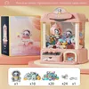 DIY Automatic Mini Claw Machine Toys for Kids Doll Machines Coin Operated Play Game Crane with Music Toy Gift 240123