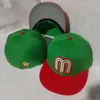 Équipe nationale du Mexique Équipes équipées Chapeaux Snapback Football Casquettes de baseball Chapeau de football Hip Hop kingcaps boutique en ligne locale sport en gros populaire dhgate Discount