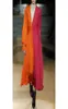 Abendparty, Date, Damen, Rot, Orange, Gelb, Lila, Farbblock, Maxi-Boho-Kleid, Strand, Reisen, sexy Club, tiefer V-Ausschnitt, extra lange Kleider J193090578