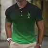 Polo pour hommes 3D imprime Old K Polo vêtements Polo à manches courtes séchage rapide homme été couture avancée surdimensionné 5xl Blouse 240119