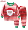 Boys Christmas Pajamas Sets Conjuntos De Menino Pijama Infantil Santa Pjs Gecelik Koszula Nocna Pyjamas Kids Pajama Set 211018276F4622898