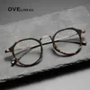 Occhiali da vista in acetato Telaio da uomo Vintage Oversize Pilot Prescrizione ottica Miopia Occhiali da vista Occhiali 240119