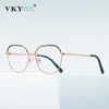 Okulary przeciwsłoneczne Vicky Fashion Retro Optyczne okulary optyczne Ramka Projekt ramy anty-Blue Light Computer można dostosować na receptę PFD3098