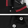 Polos masculinos manga longa camisa polo masculina primavera outono camisas plus size 10xl 11xl moda casual topos masculino grande