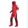 Women's Swimwear 3-layer Kayak Dry Suit For Men Latex Gaskets On Neck And Wrist Dual-adjustable Overskirt Hook-and-loop Neoprene Locks Down