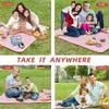 Tapis pliable Piclptable Picnic Mat 100x150cm Family Beach Barbecue Park Camping Pader imperméable