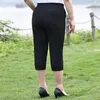 Taglie forti s per donna leggings bianchi neri casual estivi pantaloni boho a vita alta abbigliamento da allenamento pantaloni yoga in vita elastica 240130