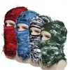 Bandanas 2024 Pokrywa pełna twarz maska ​​narciarska czapka BALACLAVA Army taktyczna CS wiatroodporna dzianina maski zimowe ciepłe czapki unisex