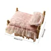 born Pography Props Posing Bed Mattress Pillow Set Bedding Infant Po Backdrop Baby Shower Gift 240127