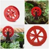 Garden Decorations 8 Pcs High Pressure Fountain Water Wheel Accessories Models Plastic Scene Layout