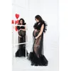 Robe de maternité séance photo tulle voir à travers les robes en perspective